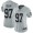 Las Vegas Raiders #97 Maliek Collins Silver Women's Stitched NFL Limited Inverted Legend Jersey