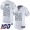 Raiders #24 Johnathan Abram White Women's Stitched NFL Limited Rush 100th Season Jersey