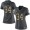 Raiders #34 Bo Jackson Black Women's Stitched NFL Limited 2016 Salute To Service Jersey
