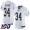 Raiders #34 Bo Jackson White Women's Stitched NFL 100th Season Vapor Limited Jersey