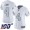 Raiders #4 Derek Carr White Women's Stitched NFL Limited Rush 100th Season Jersey