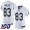 Raiders #83 Darren Waller White Women's Stitched NFL 100th Season Vapor Limited Jersey