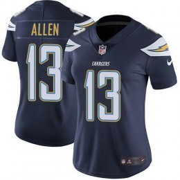 Chargers #13 Keenan Allen Navy Blue Team Color Women's Stitched NFL Vapor Untouchable Limited Jersey