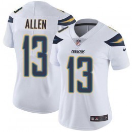 Chargers #13 Keenan Allen White Women's Stitched NFL Vapor Untouchable Limited Jersey