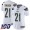 Chargers #21 LaDainian Tomlinson White Women's Stitched NFL 100th Season Vapor Limited Jersey