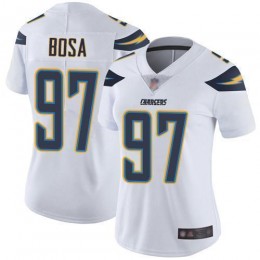 Chargers #97 Joey Bosa White Women's Stitched NFL Vapor Untouchable Limited Jersey