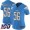 Los Angeles Chargers #56 Kenneth Murray Jr Electric Blue Alternate Women's Stitched NFL 100th Season Vapor Untouchable Limited Jersey