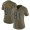 Los Angeles Chargers #81 Mike Williams Olive Women's Stitched NFL Limited 2017 Salute to Service Jersey