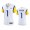 Los Angeles Los Angeles Rams #1 Desean Jackson Women's Alternate Game NFL Jersey-White Womens