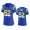 Los Angeles Los Angeles Rams #52 Terrell Lewis Women's Game NFL Jersey-Royal Womens