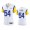 Los Angeles Los Angeles Rams #54 Leonard Floyd Women's Alternate Game NFL Jersey-White Womens