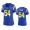 Los Angeles Los Angeles Rams #54 Leonard Floyd Women's Game NFL Jersey-Royal Womens