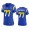 Los Angeles Los Angeles Rams #77 Andrew Whitworth Women's Super Bowl LVI Patch Game NFL Jersey-Royal Womens