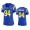 Los Angeles Los Angeles Rams #94 A'Shawn Robinson Women's Super Bowl LVI Patch Game NFL Jersey-Royal Womens