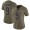 Los Angeles Rams #9 Matthew Stafford Olive Women's Stitched NFL Limited 2017 Salute To Service Jersey