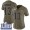 Los Angeles Rams #13 Kurt Warner Olive Super Bowl LIII Bound Women's Stitched NFL Limited 2017 Salute to Service Jersey