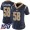Los Angeles Rams #58 Cory Littleton Navy Blue Team Color Women's Stitched NFL 100th Season Vapor Limited Jersey