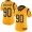 Los Angeles Rams #90 Michael Brockers Gold Women's Stitched NFL Limited Rush Jersey