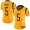 Rams #5 Jalen Ramsey Gold Women's Stitched NFL Limited Rush Jersey