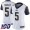 Rams #5 Jalen Ramsey White Women's Stitched NFL 100th Season Vapor Untouchable Limited Jersey