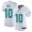 Dolphins #10 Tyreek Hill White Women's Stitched NFL Vapor Untouchable Limited Jersey