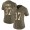 Miami Dolphins #37 Myles Gaskin Olive/Gold Women's Stitched NFL Limited 2017 Salute To Service Jersey