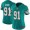 Miami Dolphins #91 Cameron Wake Aqua Green Alternate Women's Stitched NFL Vapor Untouchable Limited Jersey