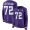 Minnesota Vikings #72 Ezra Cleveland Purple Team Color Women's Stitched NFL Limited Therma Long Sleeve Jersey