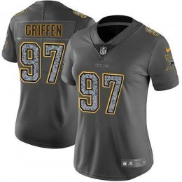 Minnesota Vikings #97 Everson Griffen Gray Static Women's Stitched NFL Vapor Untouchable Limited Jersey