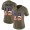 Vikings #19 Adam Thielen Olive/USA Flag Women's Stitched NFL Limited 2017 Salute To Service Jersey