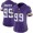 Vikings #99 Danielle Hunter Purple Team Color Women's Stitched NFL Vapor Untouchable Limited Jersey