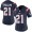 New England Patriots #21 Adrian Phillips Navy Blue Women's Stitched NFL Limited Rush Jersey