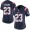New England Patriots #23 Patrick Chung Navy Blue Women's Stitched NFL Limited Rush Jersey