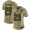 New England Patriots #29 Duke Dawson Camo Women's Stitched NFL Limited 2018 Salute to Service Jersey