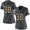 New England Patriots #38 Brandon Bolden Black Women's Stitched NFL Limited 2016 Salute to Service Jersey