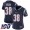 New England Patriots #38 Brandon Bolden Navy Blue Team Color Women's Stitched NFL 100th Season Vapor Limited Jersey