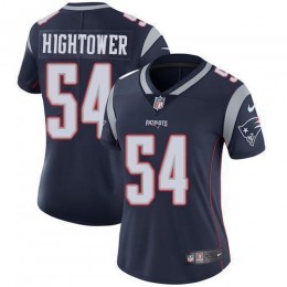 New England Patriots #54 Dont'a Hightower Navy Blue Team Color Women's Stitched NFL Vapor Untouchable Limited Jersey