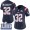 Patriots #32 Devin McCourty Navy Blue Super Bowl LIII Bound Women's Stitched NFL Limited Rush Jersey