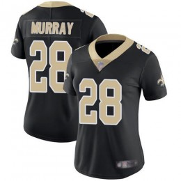 New Orleans Saints #28 Latavius Murray Black Team Color Women's Stitched NFL Vapor Untouchable Limited Jersey