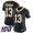 Saints #13 Michael Thomas Black Team Color Women's Stitched NFL 100th Season Vapor Limited Jersey