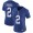 New York Giants #2 Aldrick Rosas Royal Blue Team Color Women's Stitched NFL Vapor Untouchable Limited Jersey