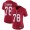 New York Giants #78 Andrew Thomas Red Alternate Women's Stitched NFL Vapor Untouchable Limited Jersey