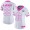 Eagles #32 Reed Blankenship White/Pink Super Bowl LVII Patch Women's Stitched NFL Limited Rush Fashion Jersey