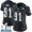 Philadelphia Eagles #91 Fletcher Cox Black Alternate Super Bowl LII Women's Stitched NFL Vapor Untouchable Limited Jersey