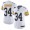 Pittsburgh Steelers #34 Terrell Edmunds White Women's Stitched NFL Vapor Untouchable Limited Jersey
