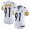Pittsburgh Steelers #91 Kevin Greene White Women's Stitched NFL Vapor Untouchable Limited Jersey