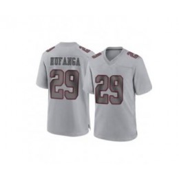 Men's Youth Women's San Francisco 49ers #29 Talanoa Hufanga Grey Atmosphere Fashion 2022 Vapor Untouchable Stitched Limited Jersey