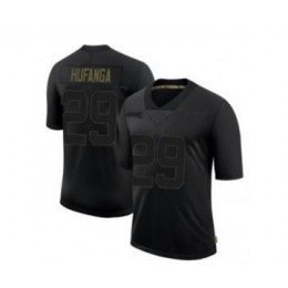 Men's Youth Women's San francisco 49ers #29 Talanoa Hufanga Icon Black Stitched NFL Jersey