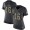 49ers #16 Joe Montana Black Women's Stitched NFL Limited 2016 Salute To Service Jersey