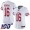 49ers #16 Joe Montana White Women's Stitched NFL 100th Season Vapor Limited Jersey